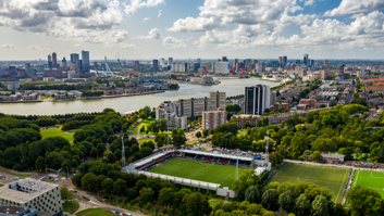 Excelsior voetbalstadion Rotterdam