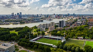 Excelsior voetbalstadion Rotterdam