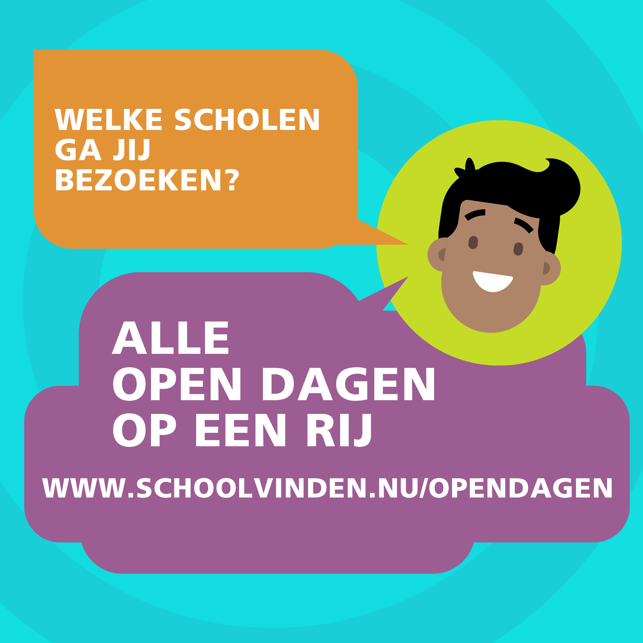 Open dagen van de middelbare scholen van LMC Voortgezet Onderwijs